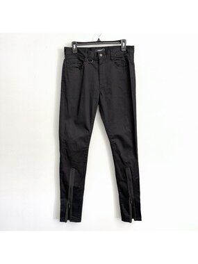 Undercover Jun Takahashi Black Slim Fit Pants Zipper Ankle Men’s Sz 3 / US Large